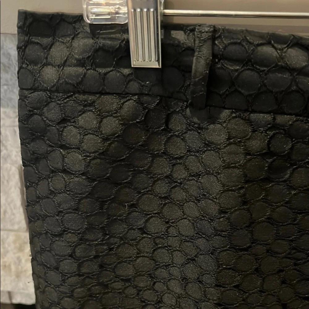 Banana Republic Black Patterned Pants size 10